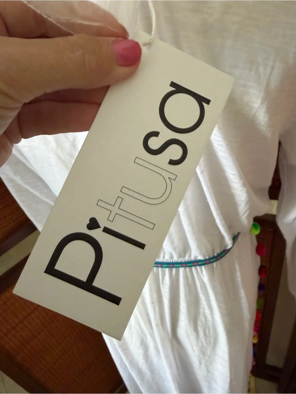 NWT Pitusa Santorini dress cover up